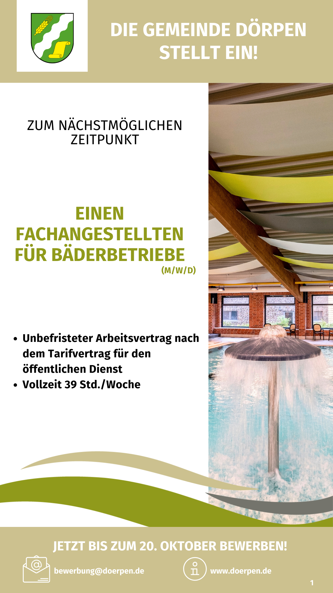 Fachangestellten für Bäderbetriebe