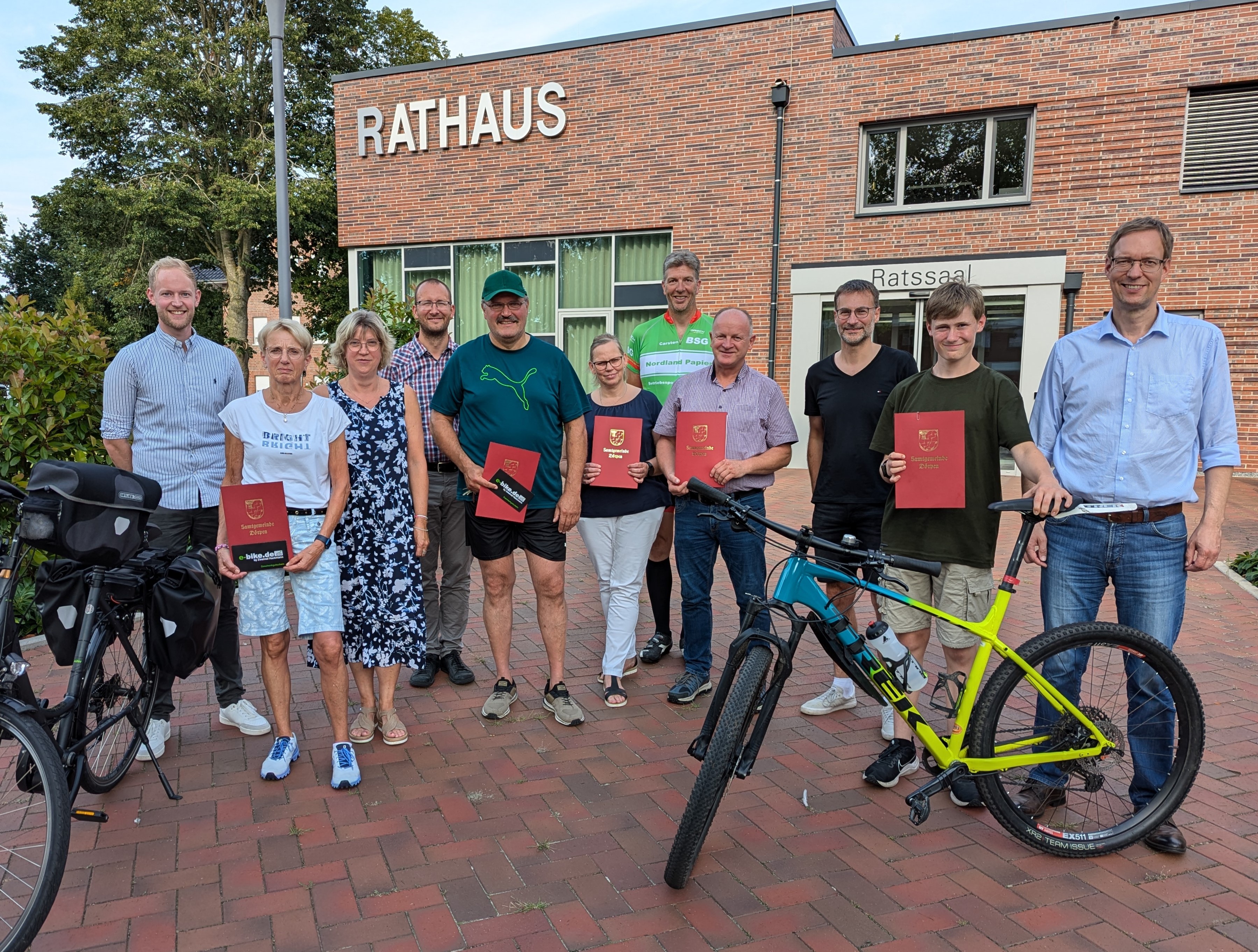 Samtgemeinde Dörpen - Siegerehrung zum Stadtradeln 2024