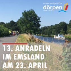 Anradeln im Emsland
